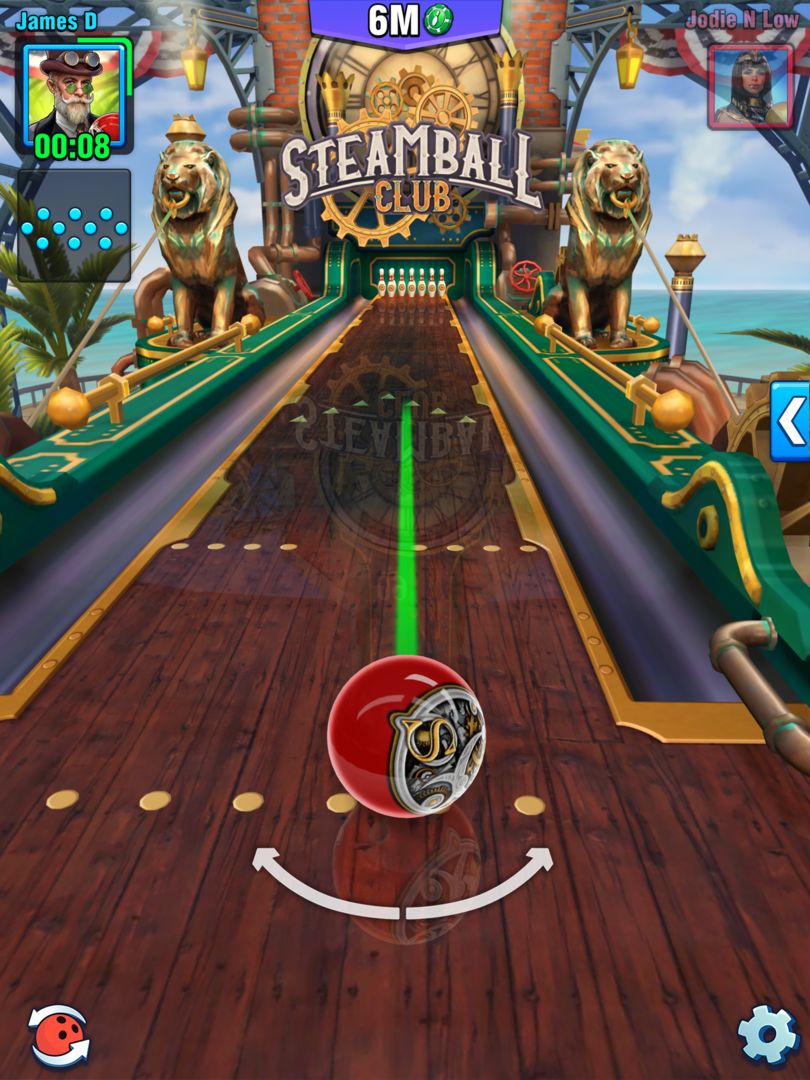 Screenshot of Bowling Crew — 3D bowling game