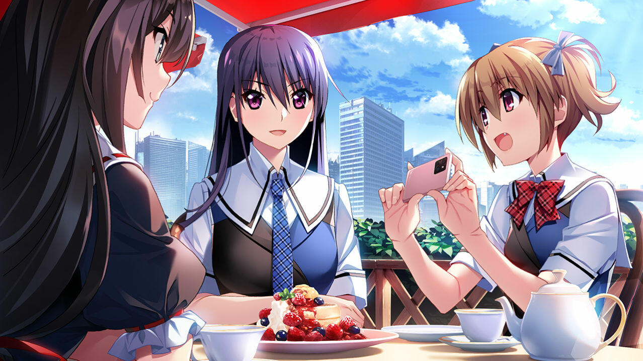 Grisaia Chronos Rebellion ภาพหน้าจอเกม