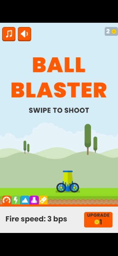 Ball Blaster Game ゲームのスクリーンショット