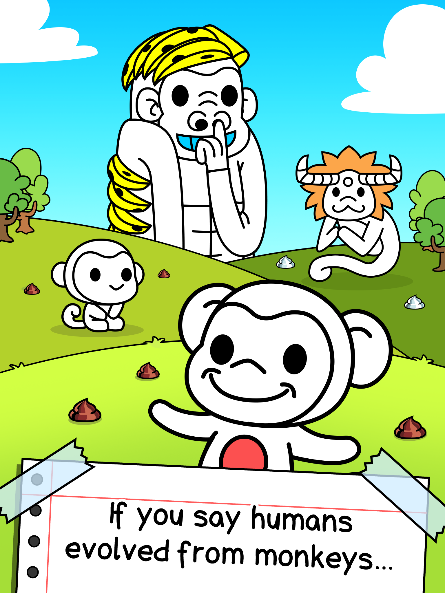 Monkey Evolution: Idle Clicker Game Screenshot