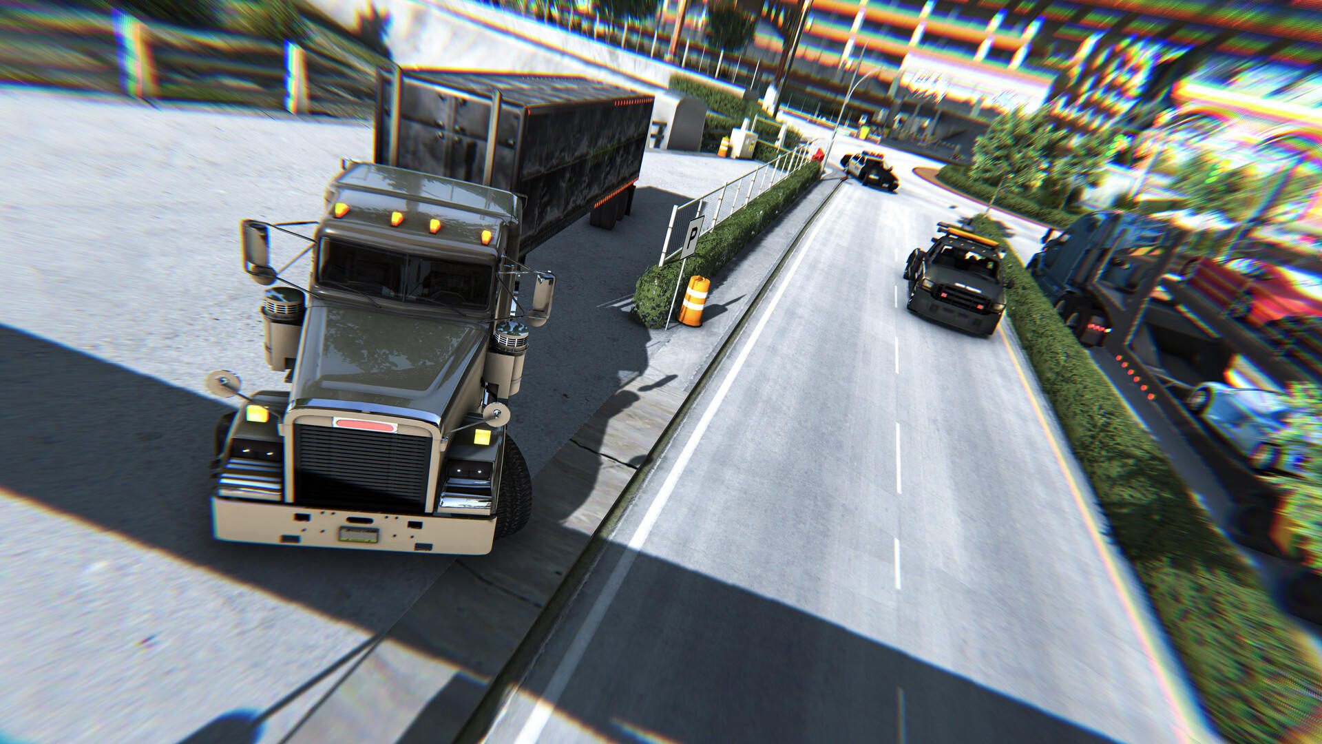 Real Truck Simulator USA : Car Games遊戲截圖