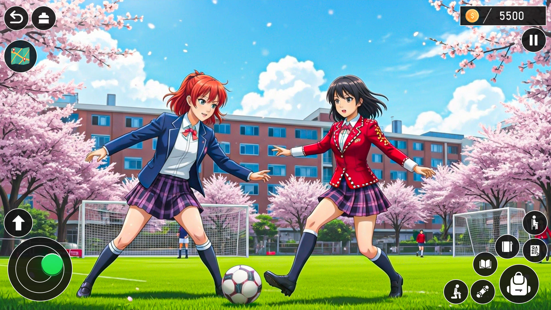High School Love Anime Life Game Screenshot