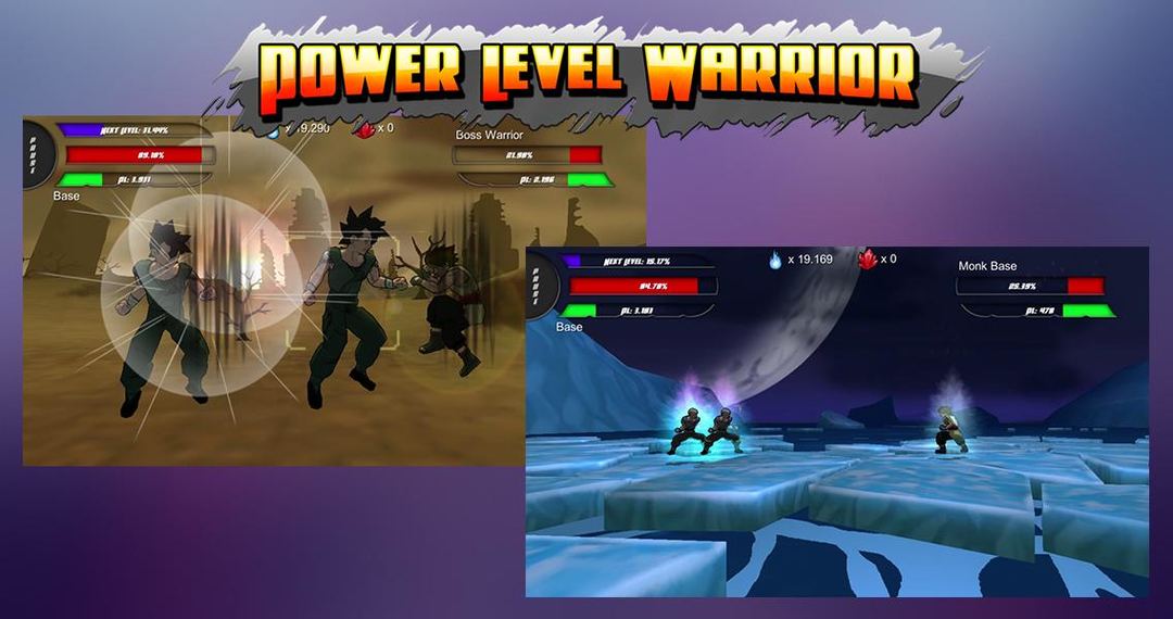 Screenshot of Power Level Warrior