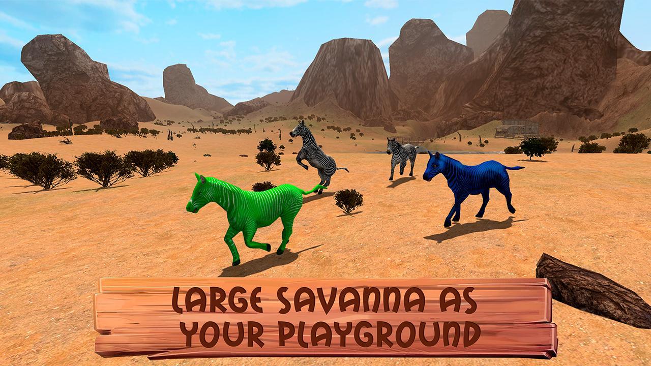 Wild Animals World - Savannah Simulator Game Screenshot