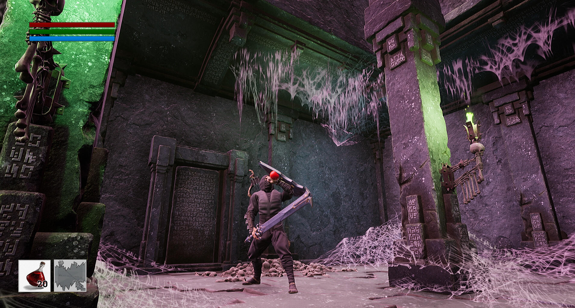 Screenshot of Fallen Ninja