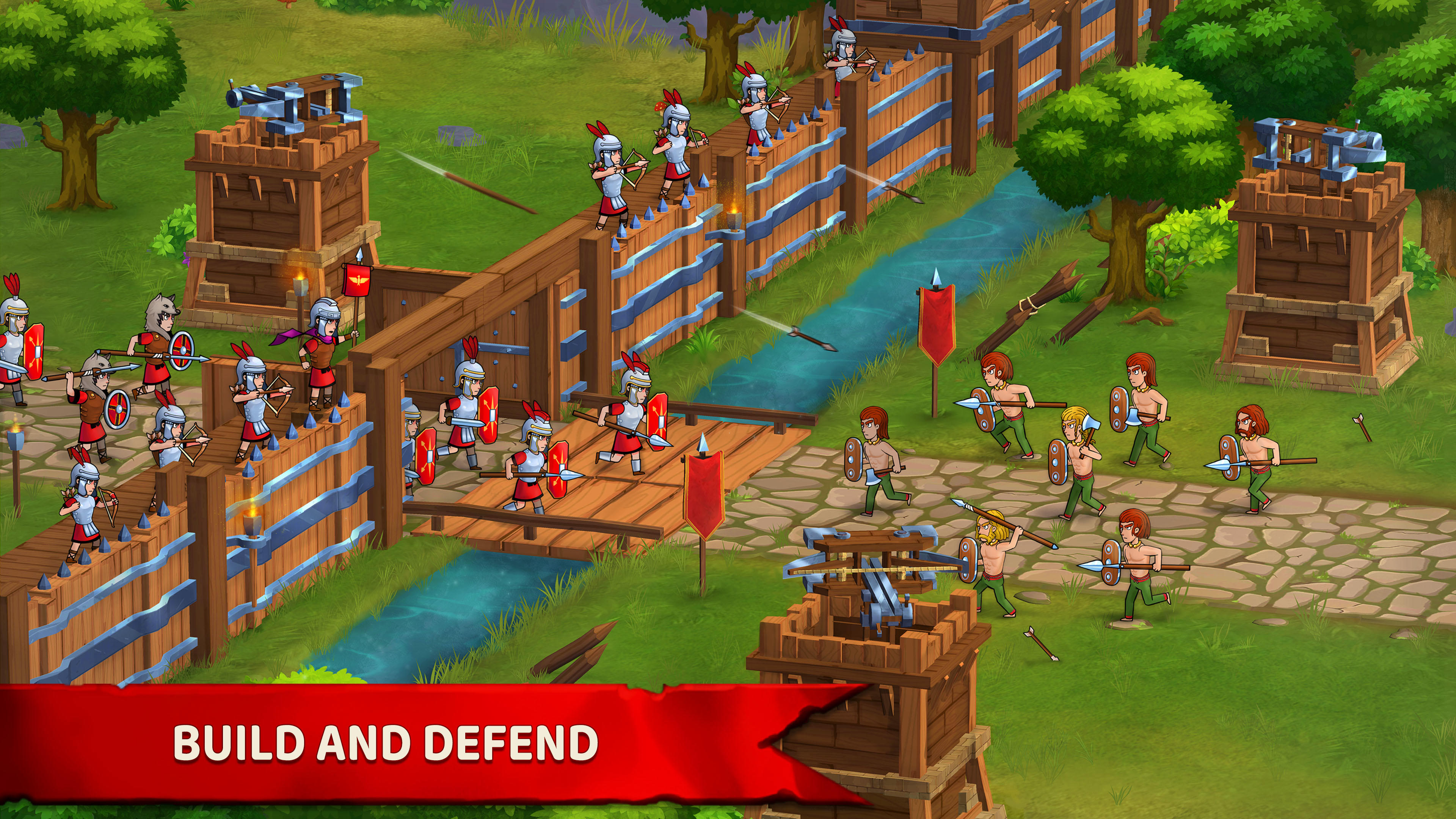 Grow Empire: Rome Game Screenshot