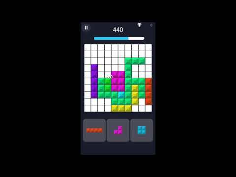 Screenshot of the video of Magic Block Puzzle