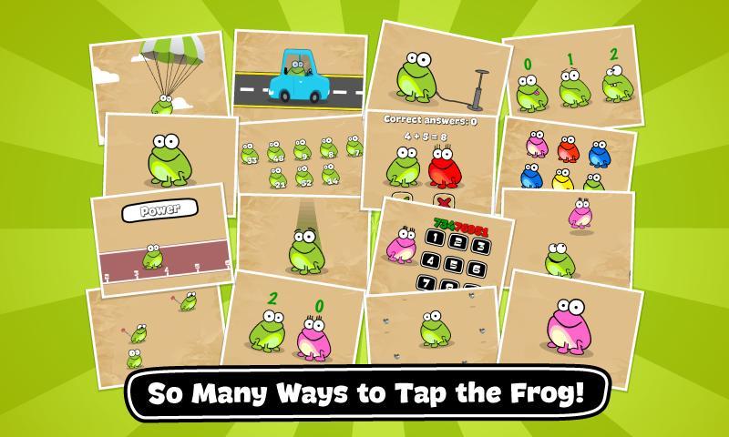 Tap the Frog: Doodle Game Screenshot