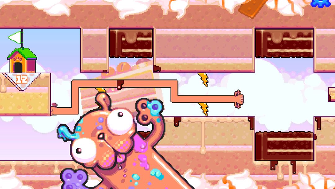 Silly Sausage: Doggy Dessert screenshot game