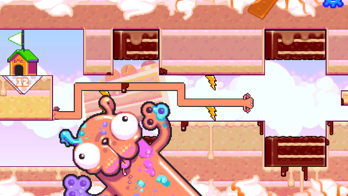 Silly Sausage: Doggy Dessert Game Screenshot