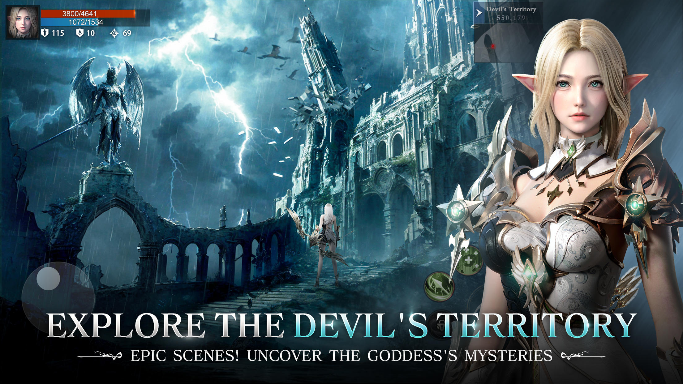 Screenshot of Devil Athena: Dark Olympus