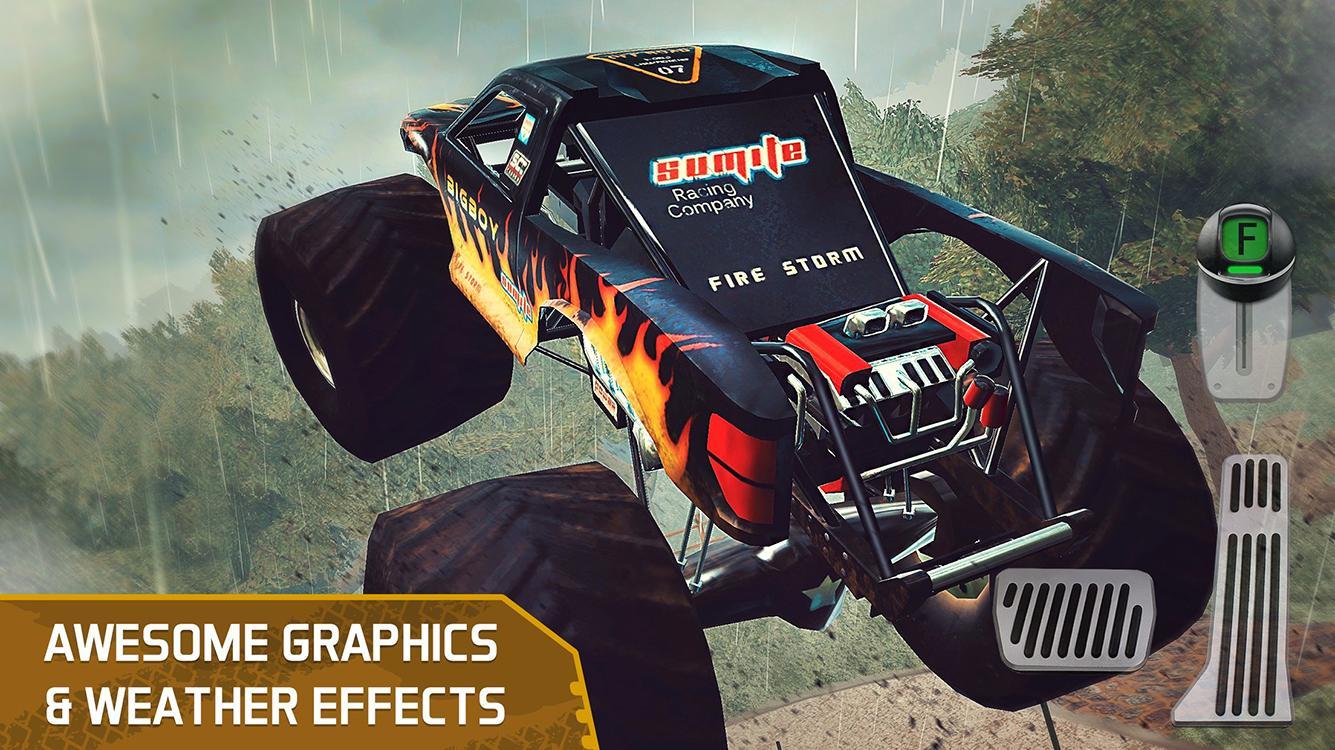 4x4 Dirt Offroad Parking Game Screenshot