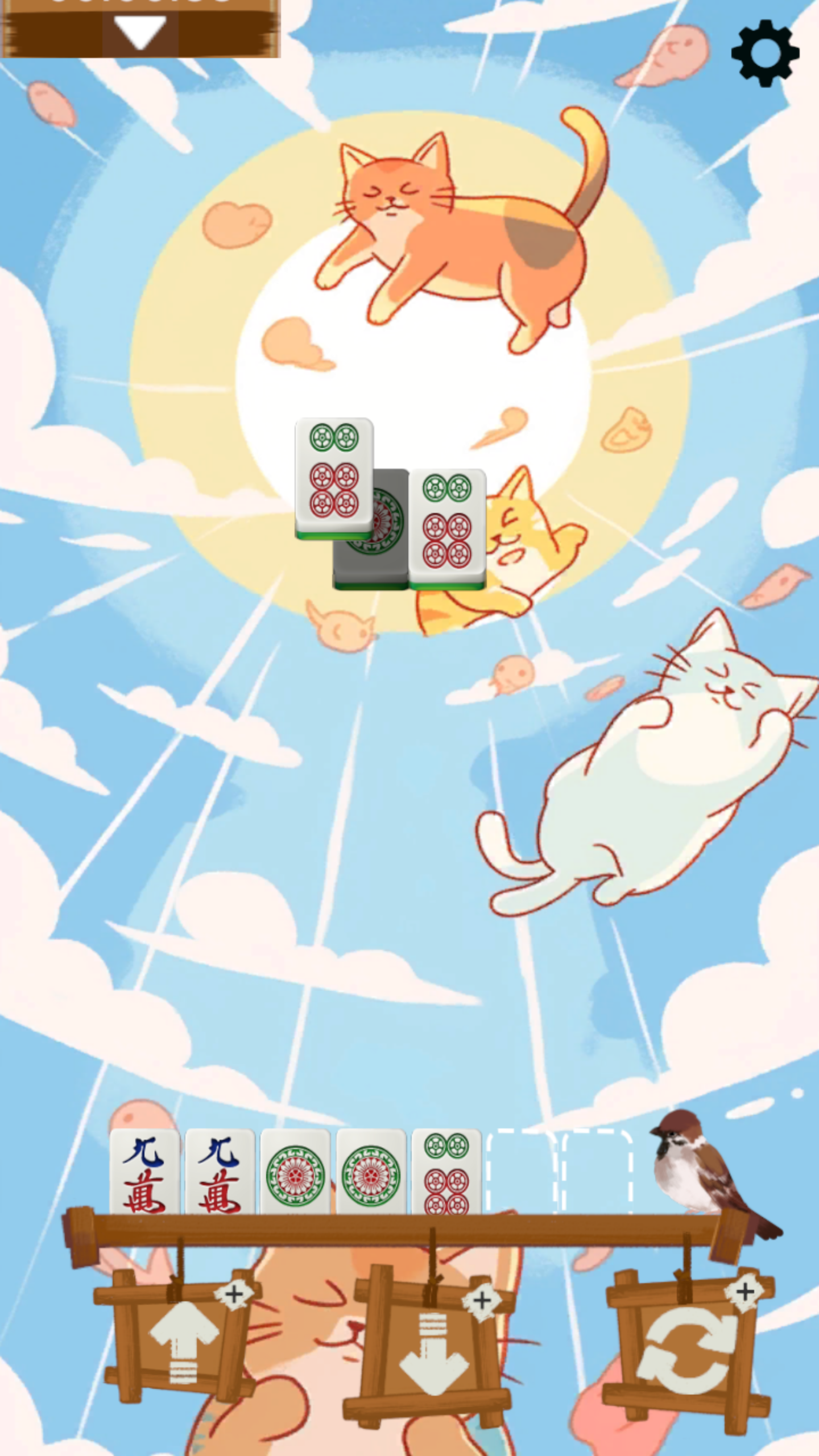 Mahjong vs Mahjong Solitaire Game Screenshot