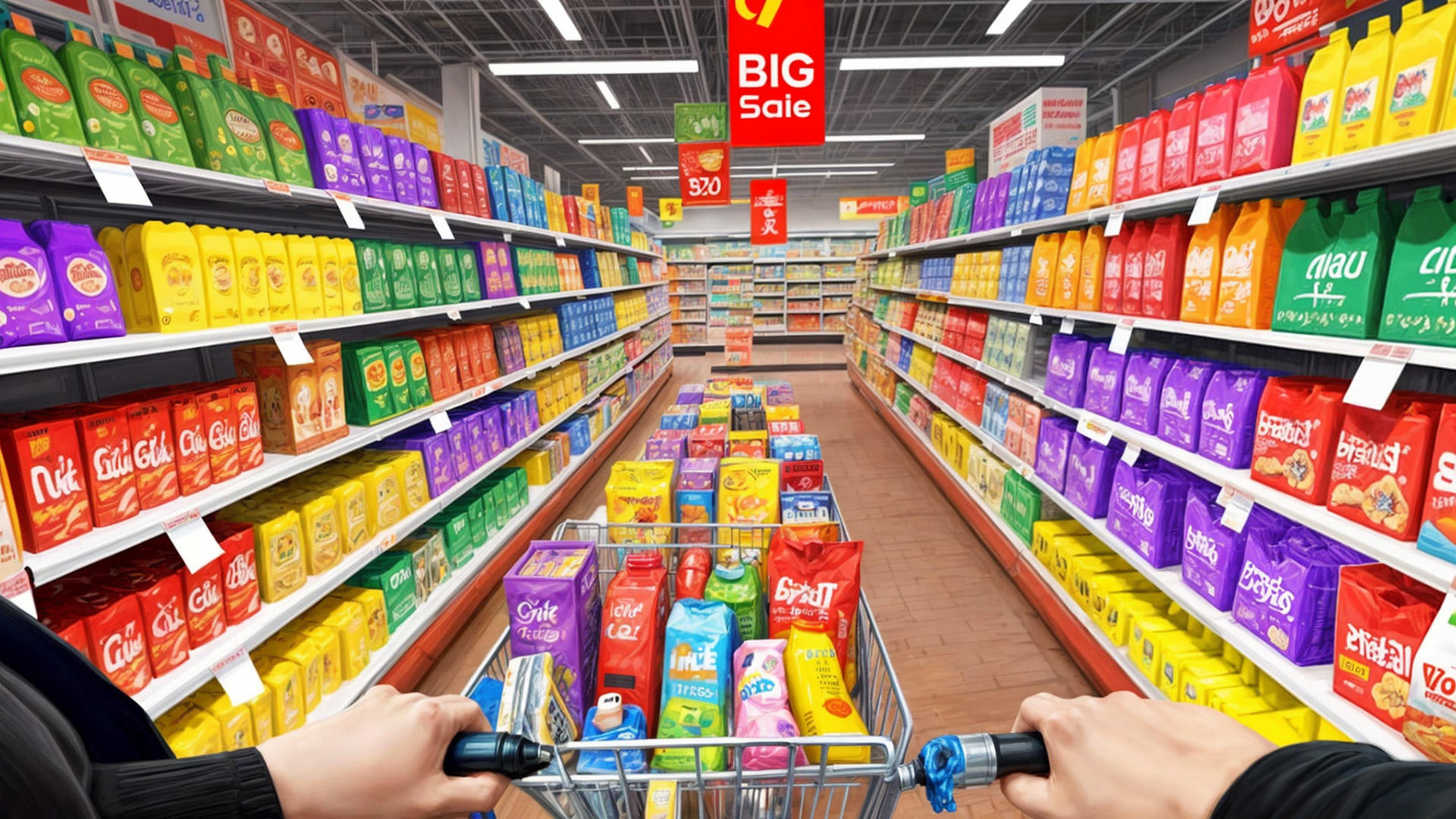 Supermarket 3D Store Simulator Game Screenshot