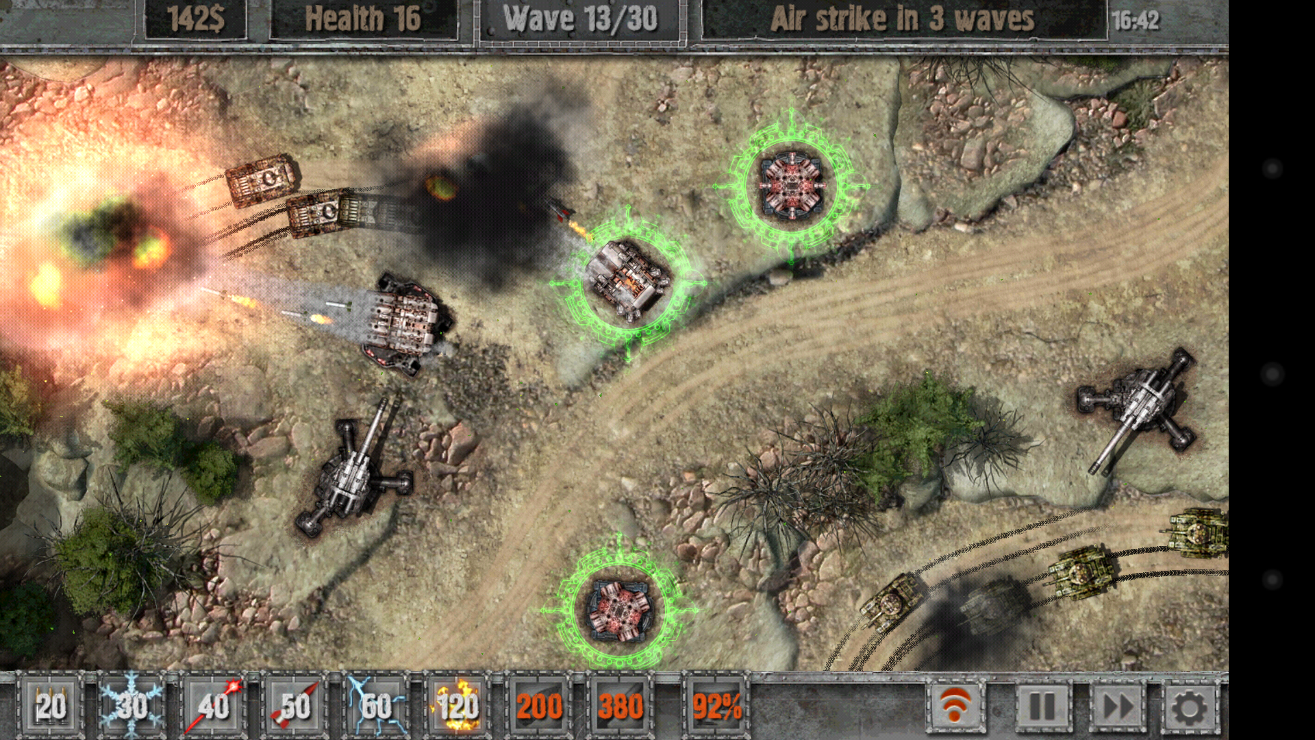 Defense Zone 2 HD Game Screenshot