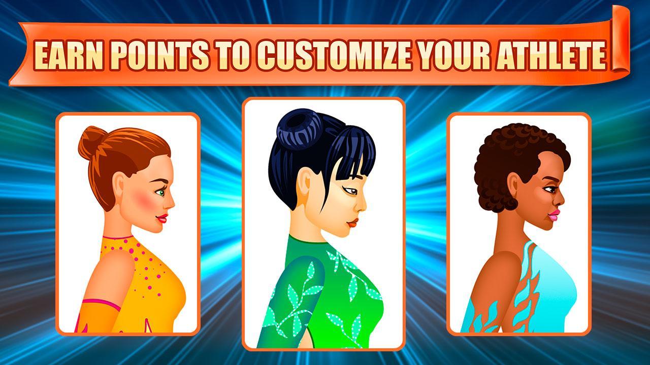 Gymnastics Athletics Contest 2 Game Screenshot