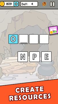 Words survivor Game Screenshot