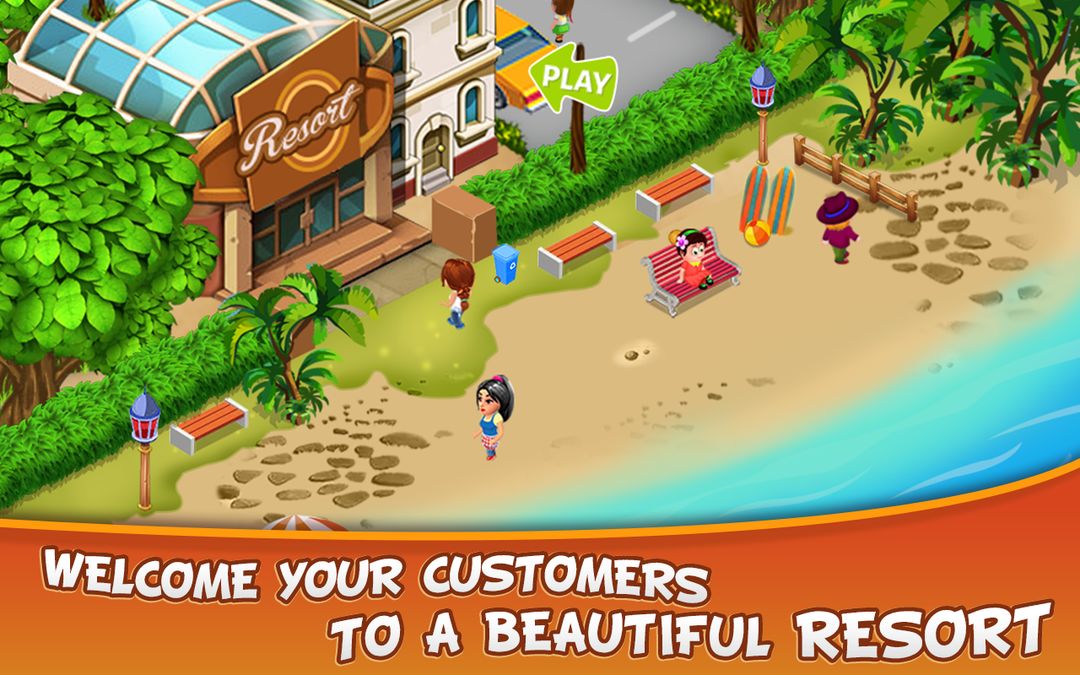 Resort Island Tycoon ภาพหน้าจอเกม