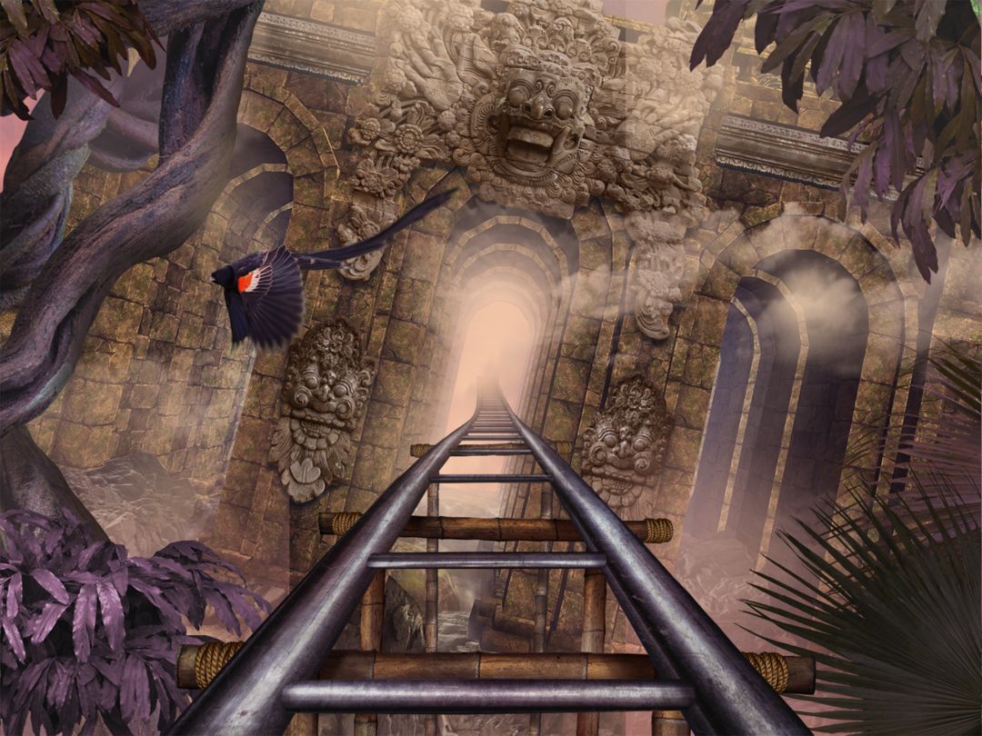 VR Temple Roller Coaster screenshot game