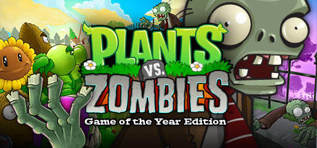 Banner of Plants vs. Zombies รุ่น GOTY 