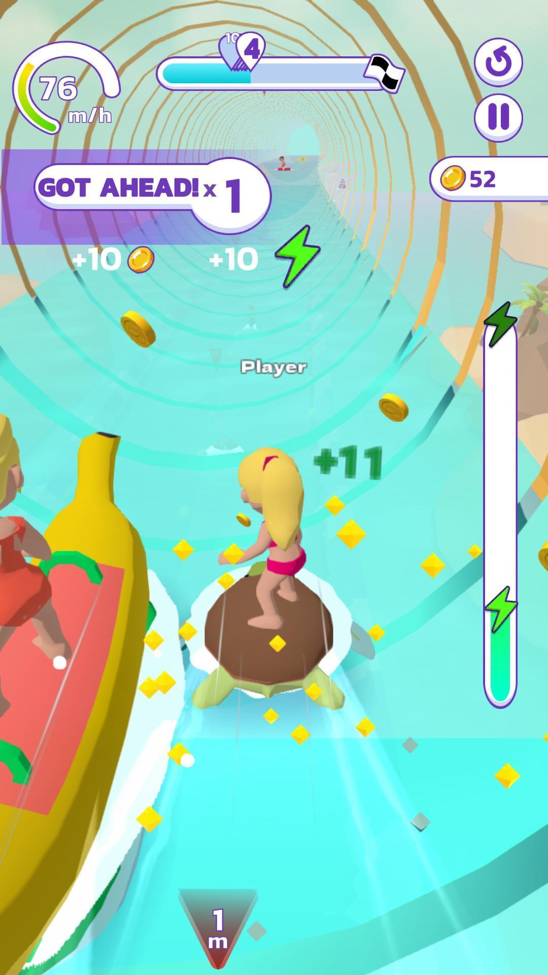 Cuplikan Layar Game Wave Surfers