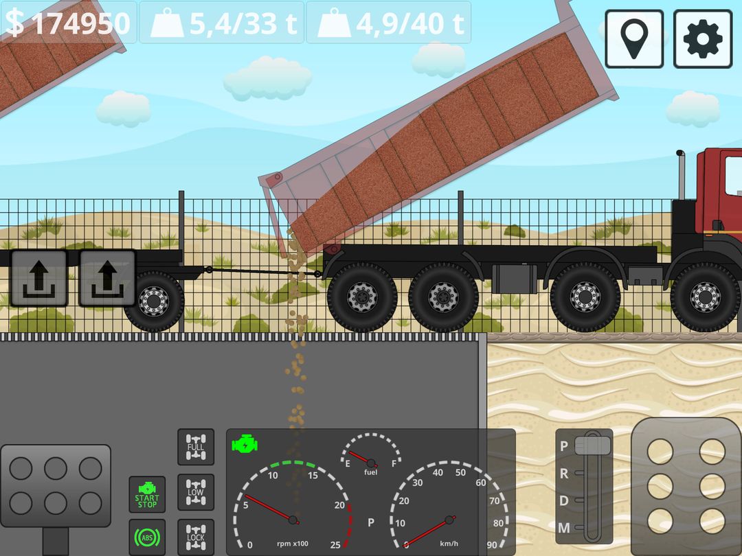 Mini Trucker - truck simulator 게임 스크린 샷