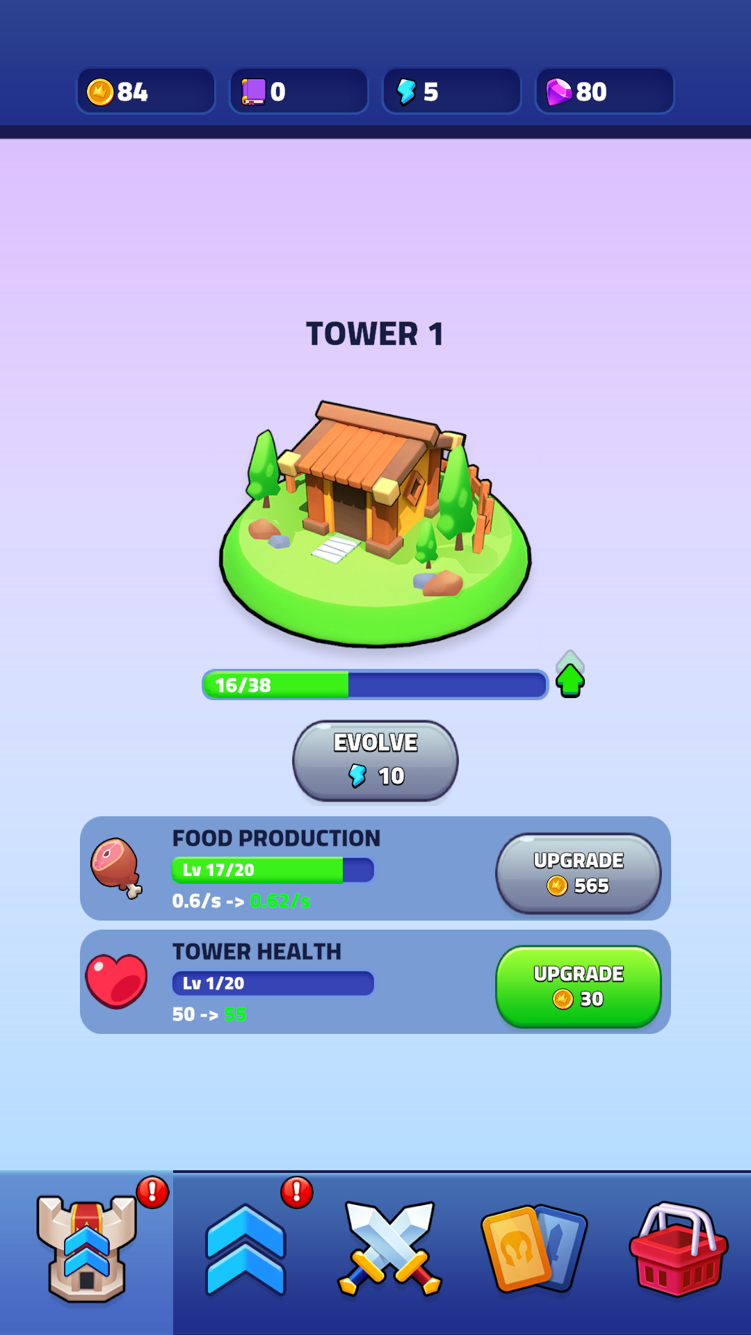 Warrior Clash: Tower Defense Game Screenshot