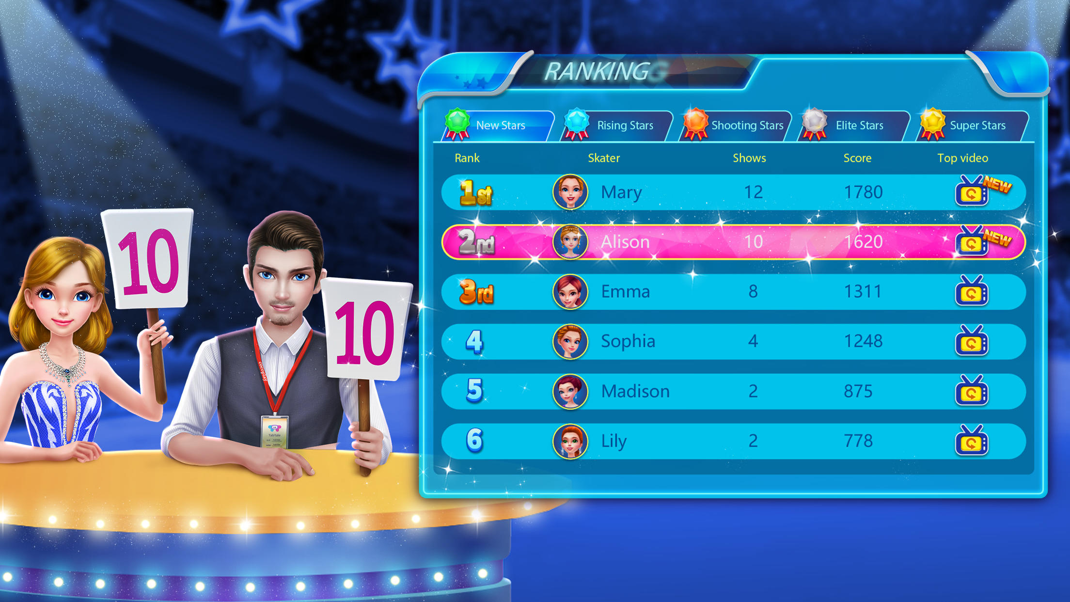 Ice Skating Ballerina Life ภาพหน้าจอเกม