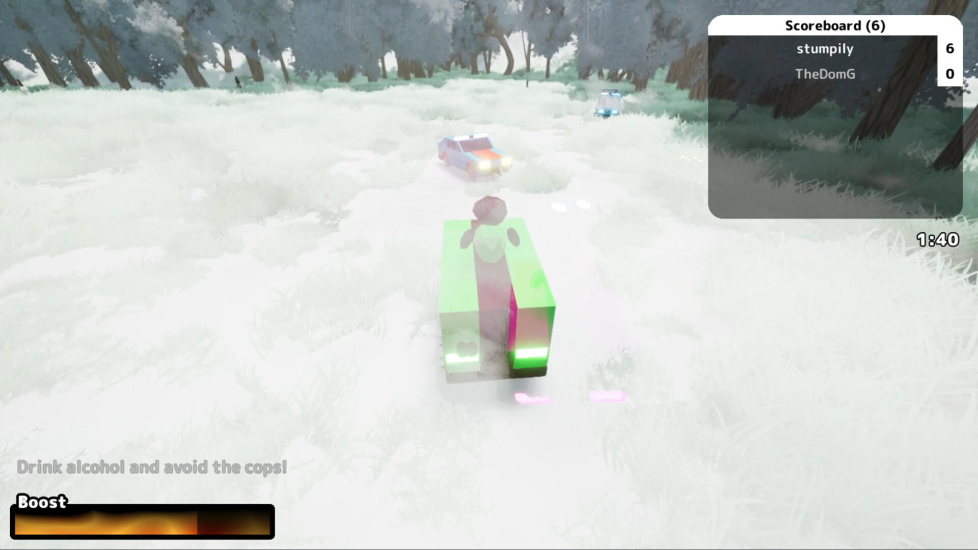 Screenshot of Intoxicated Driver