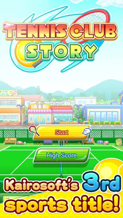 Tennis Club Story Game Screenshot