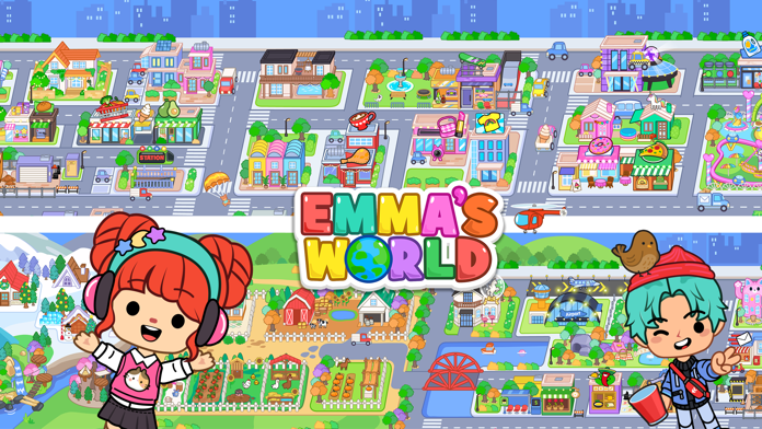 Emma's World - Town & Family Game Screenshot
