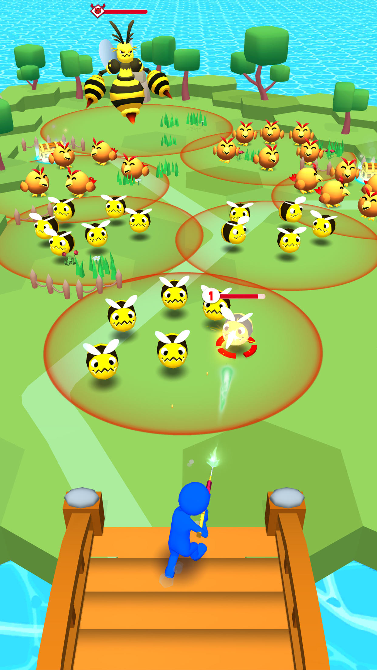 Idle Shooter: Camping Land Game Screenshot