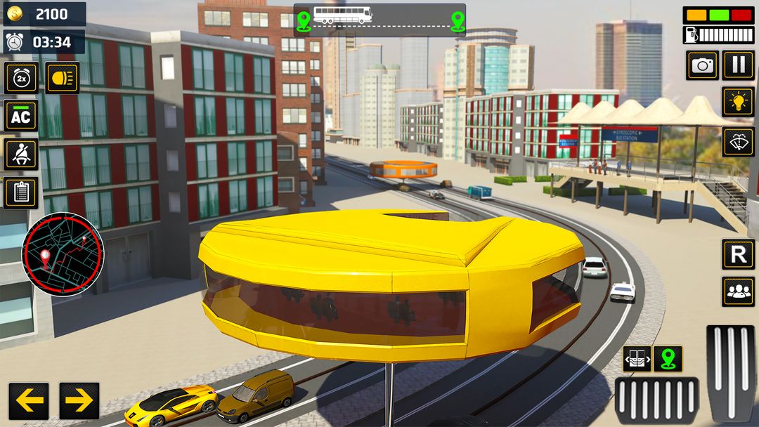 Screenshot of Modern Bus Driving Bus Games