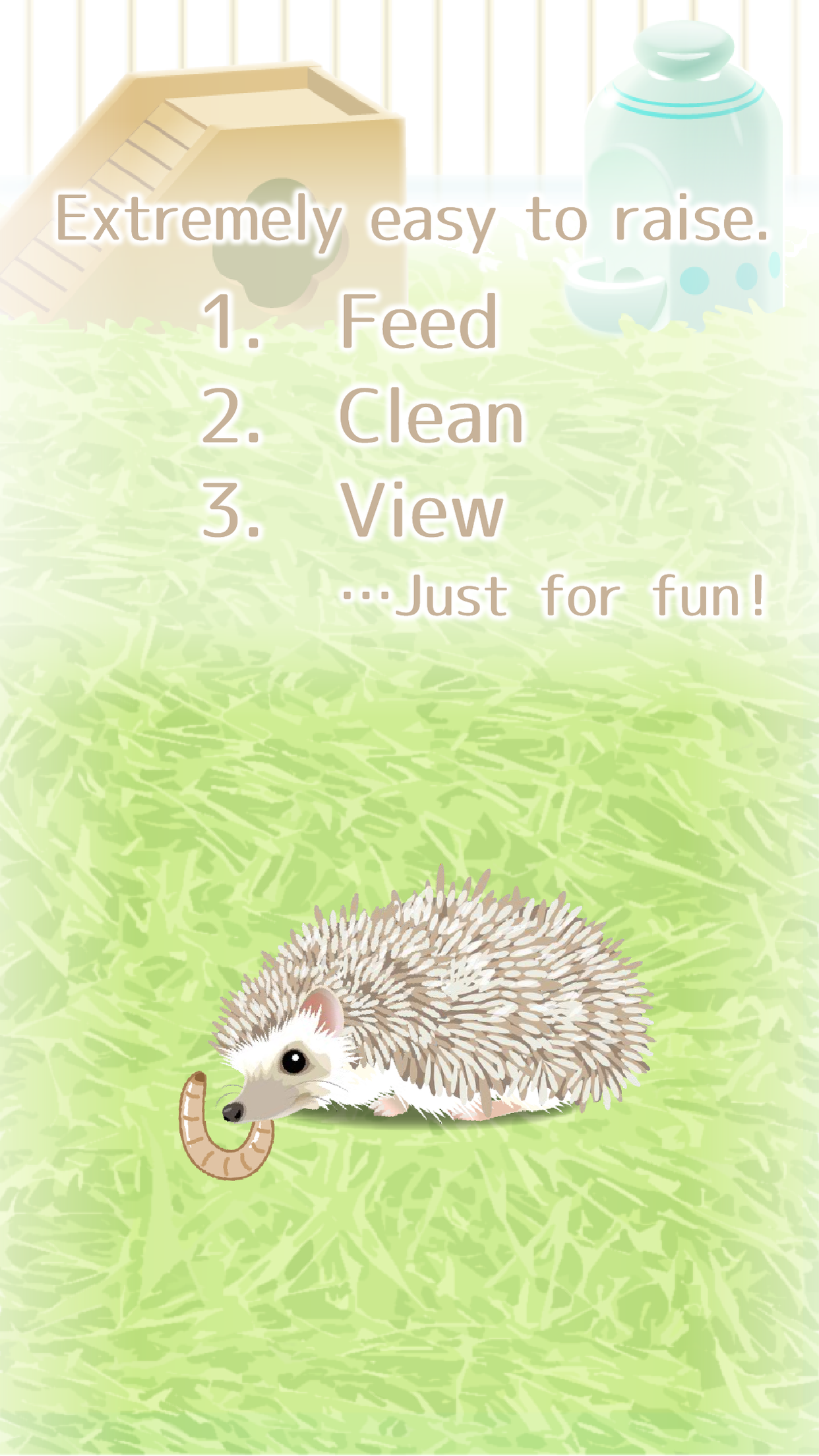 Captura de Tela do Jogo Hedgehog Pet