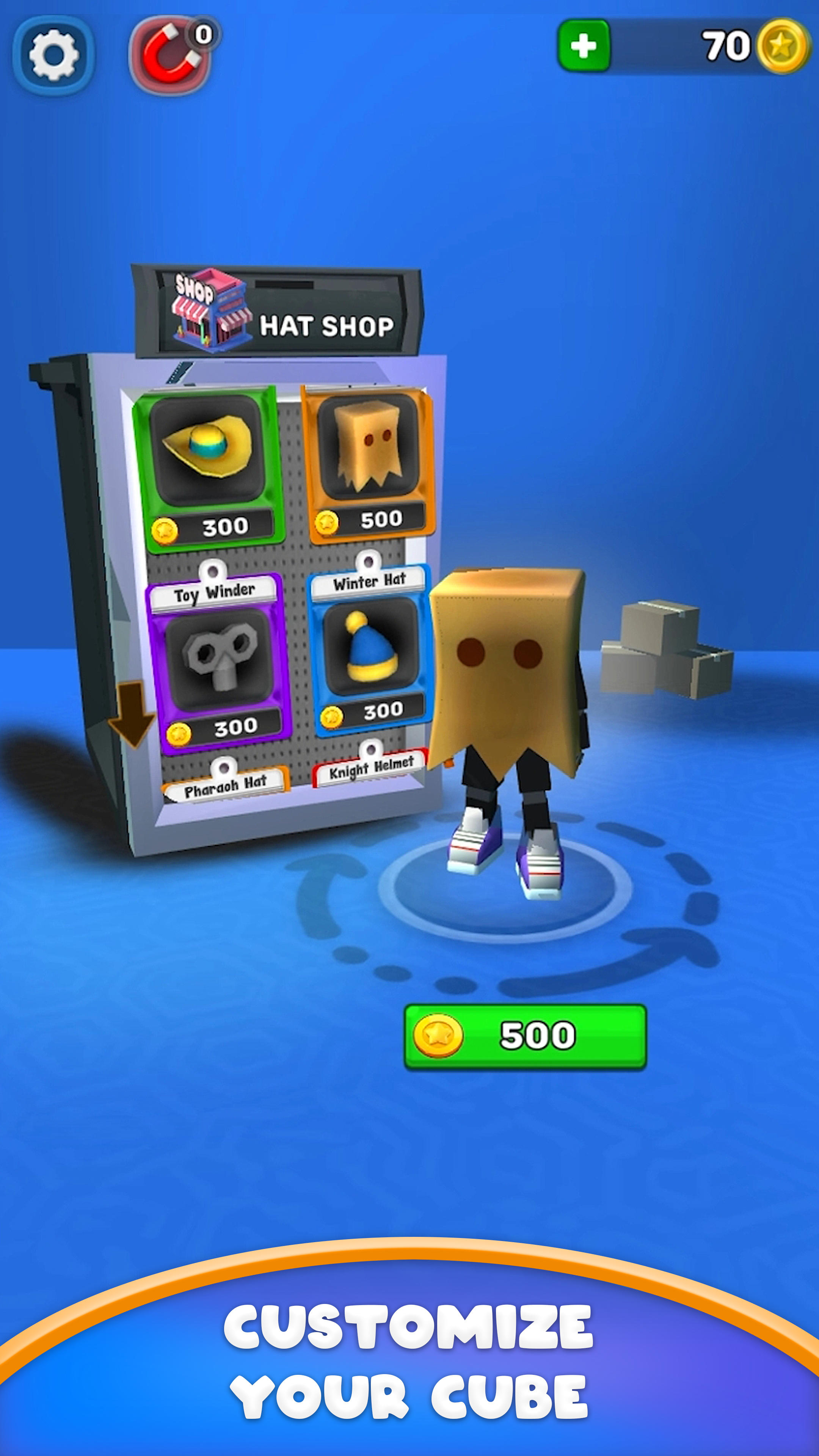 Fidget Cube 3D Game Screenshot
