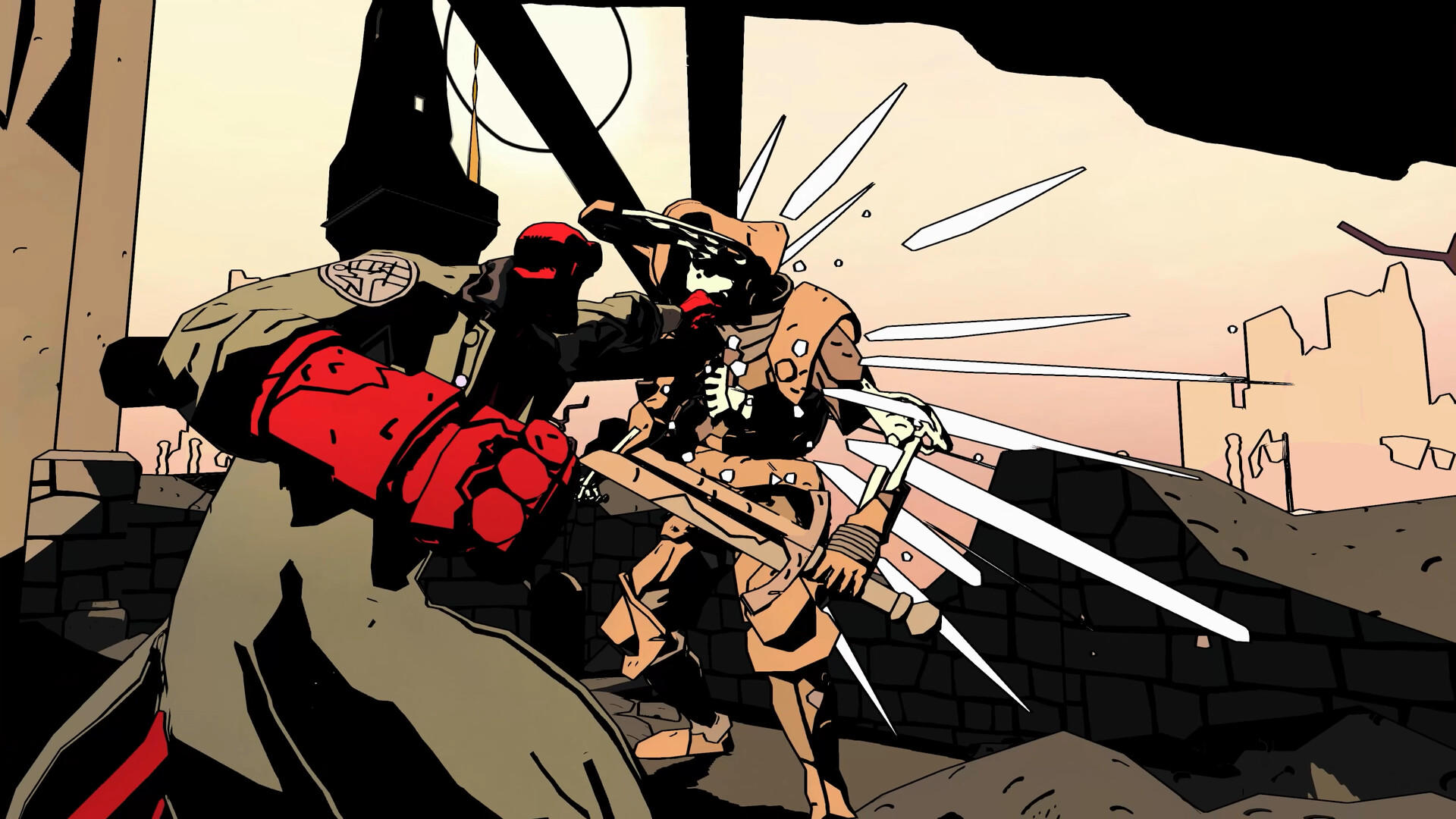 Screenshot of Hellboy Web of Wyrd