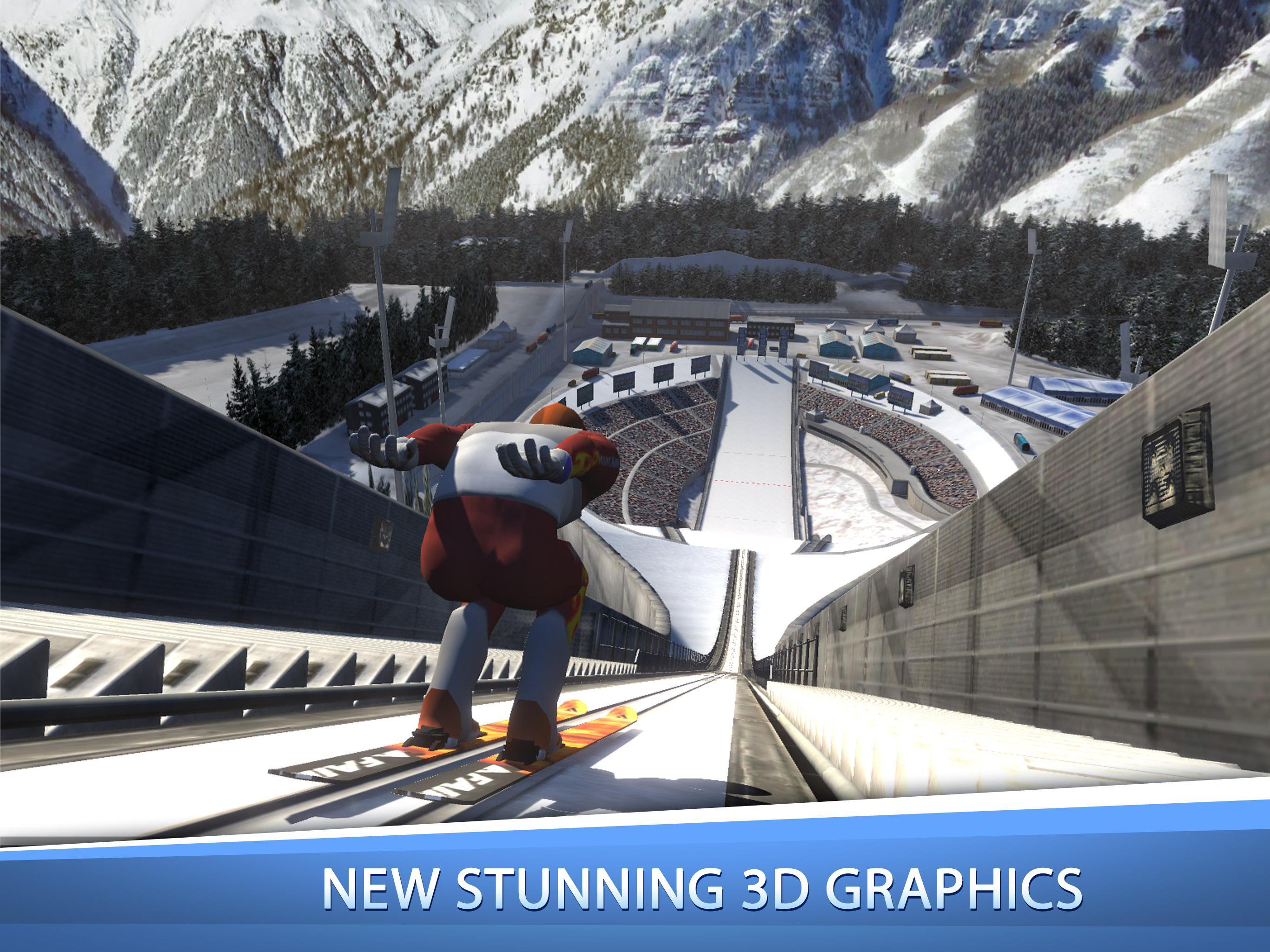 Screenshot 1 of Lompat Ski Pro 