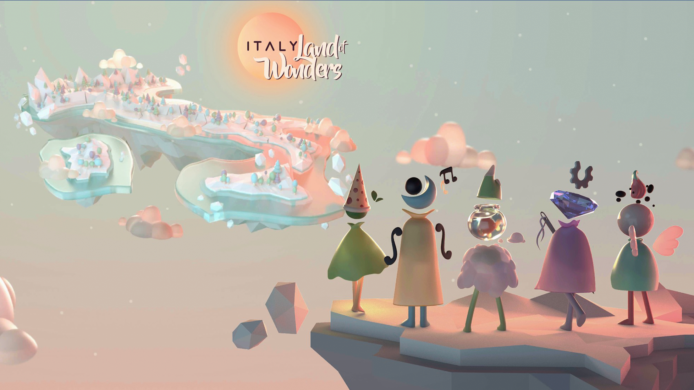 ITALY. Land of Wonders Game Screenshot
