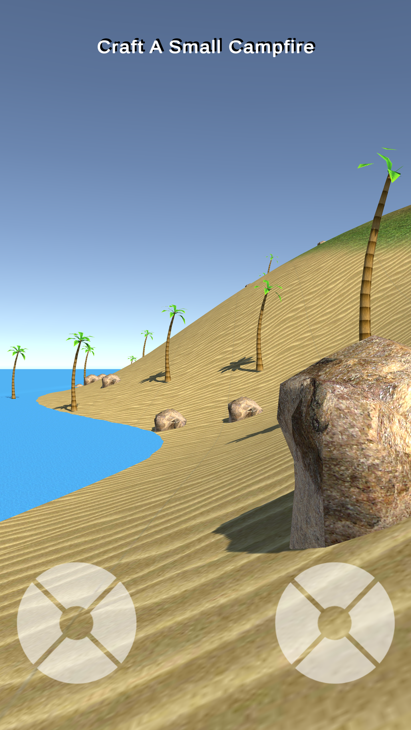 Captura de Tela do Jogo Frond Islands Sandy Beaches