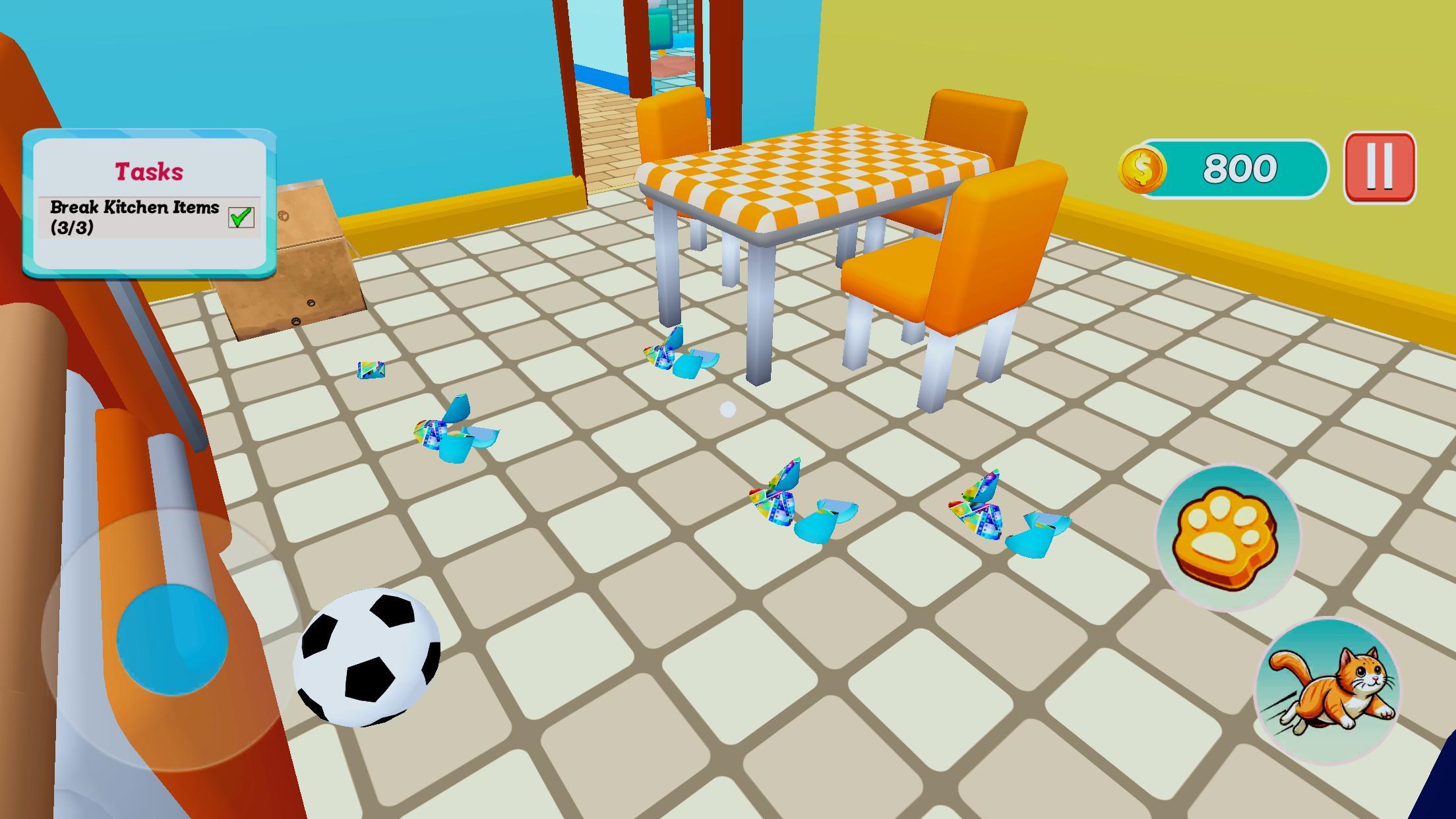 Cat Vs Grandpa Pet Simulator Game Screenshot