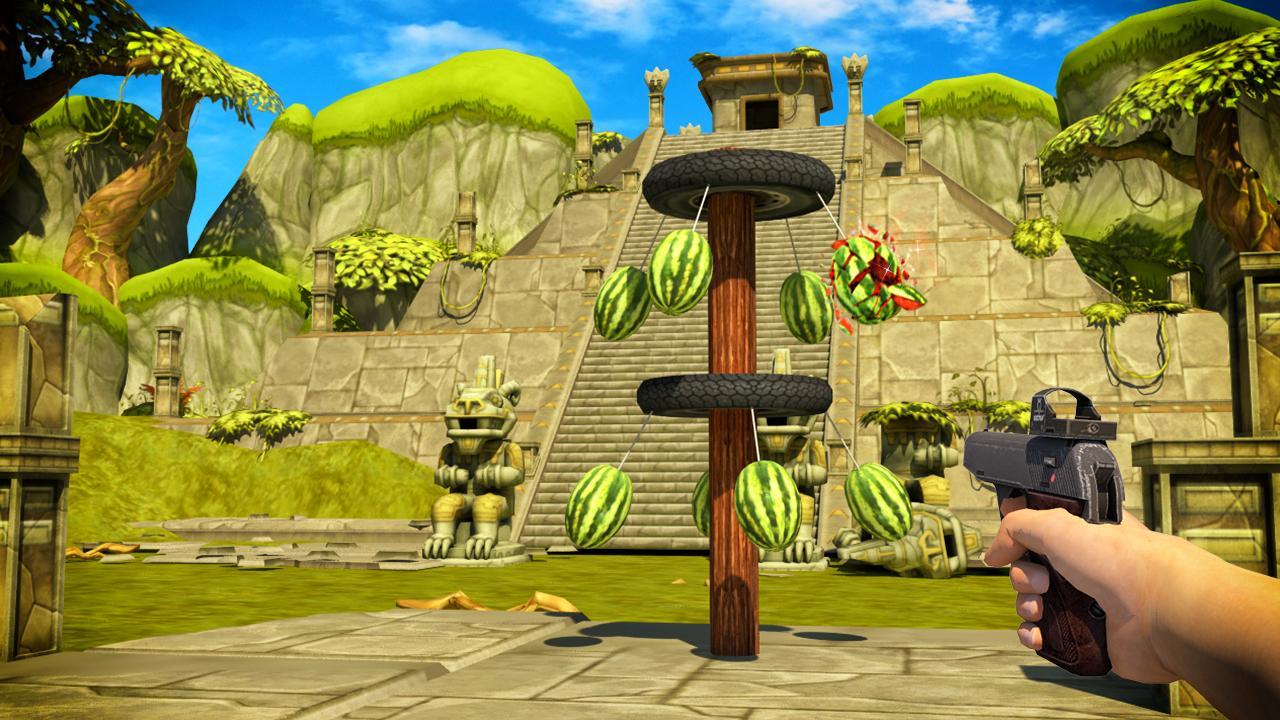 Screenshot of Watermelon Shooting 3D