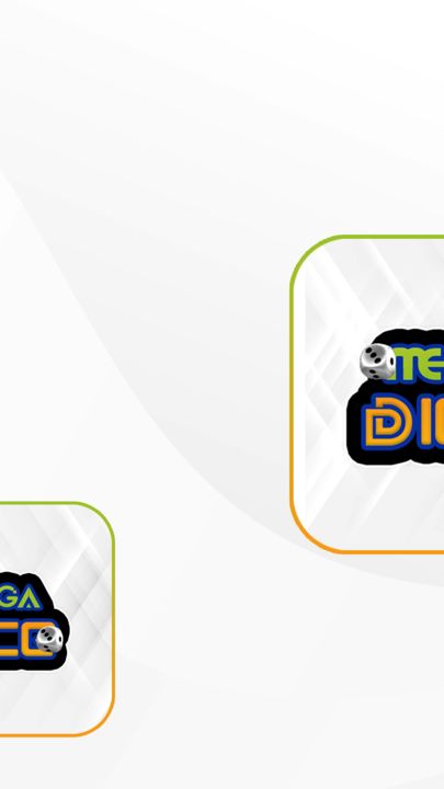 Interfaccia dell app Megadice casino su dispositivo mobile