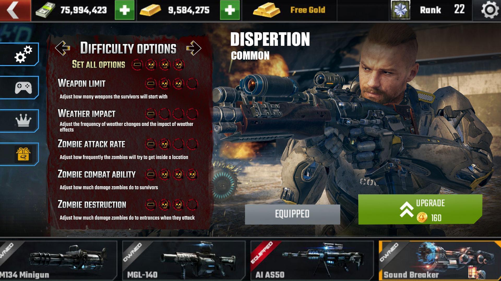 Captura de Tela do Jogo Zombie Sniper Shooting- Free Battlegrounds Gun War