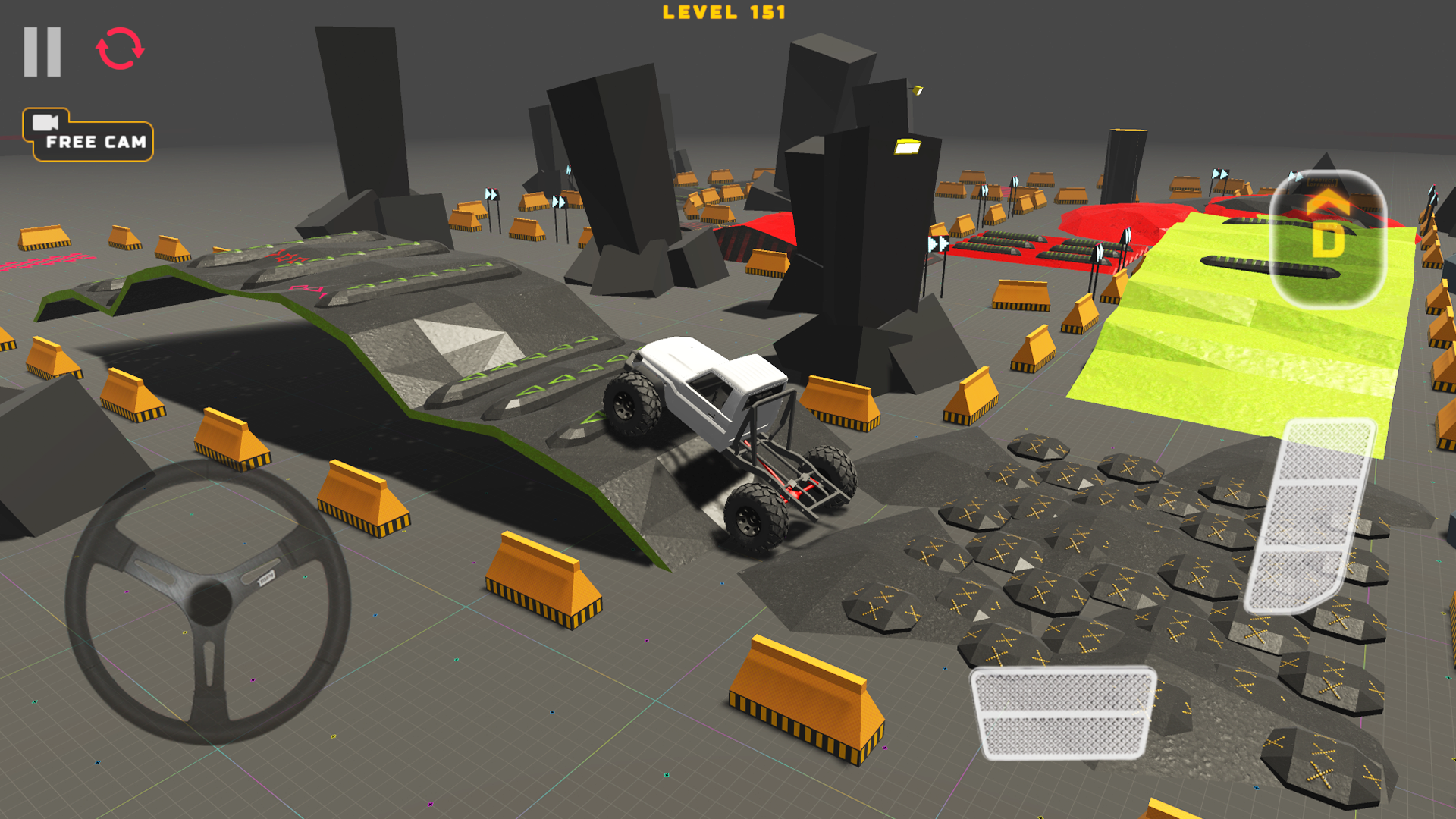 Project : Offroad Game Screenshot