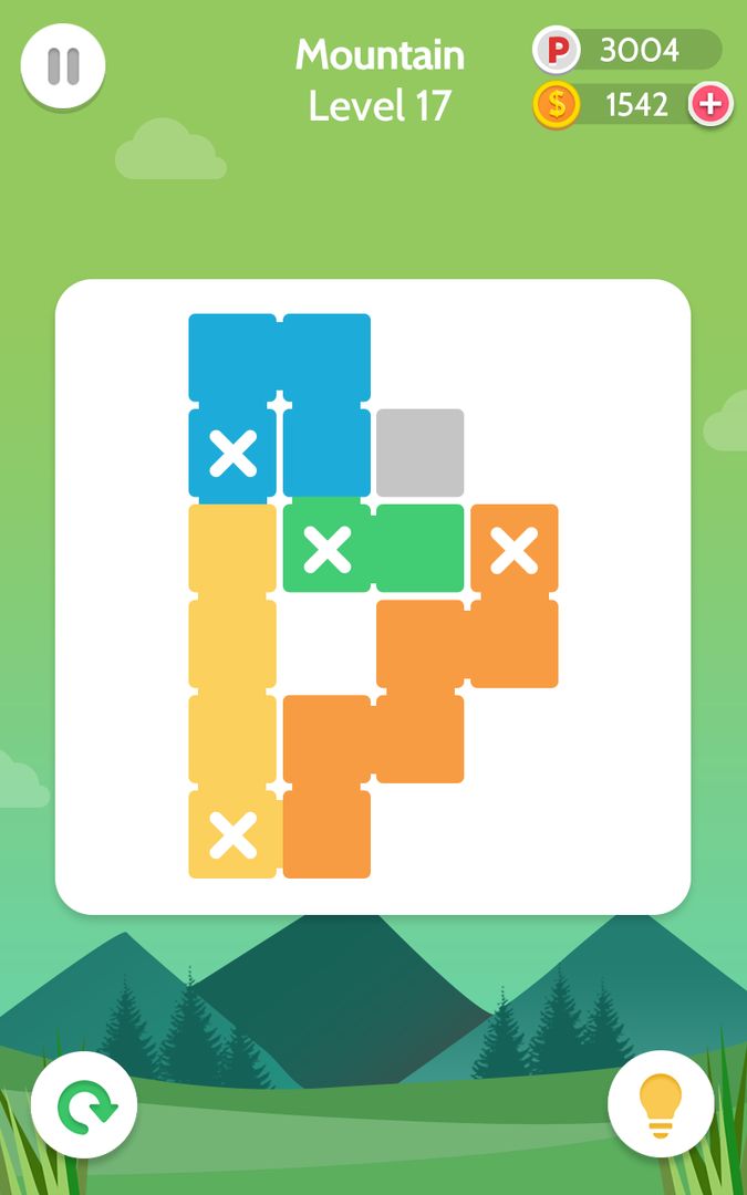 Screenshot of Color Connect : Fill in the blocks