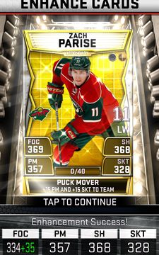 Cuplikan Layar Game NHL SuperCard