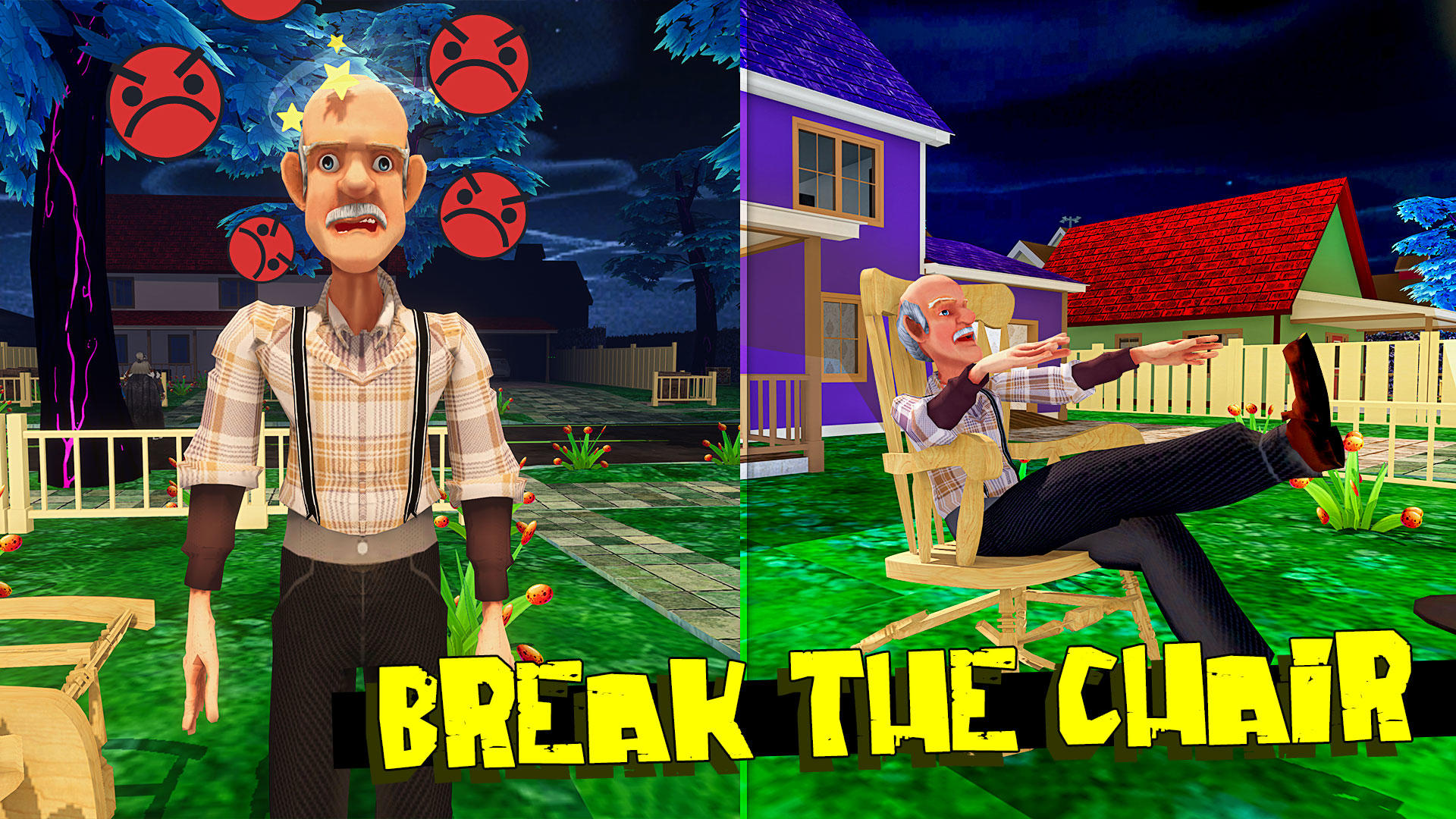 Bad Granny Crazy Prank Game Screenshot