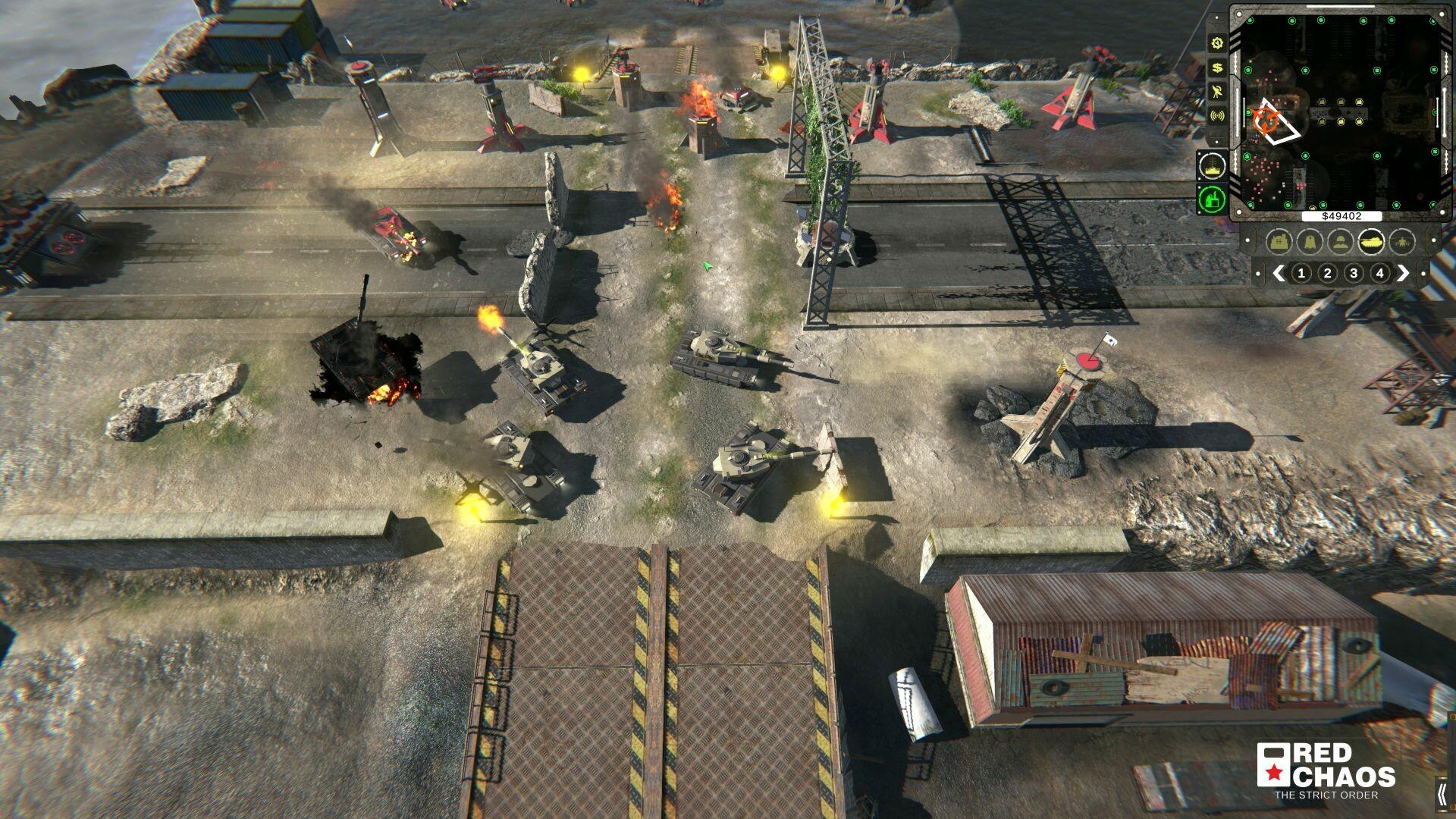 Red Chaos - The Strict Order ภาพหน้าจอเกม