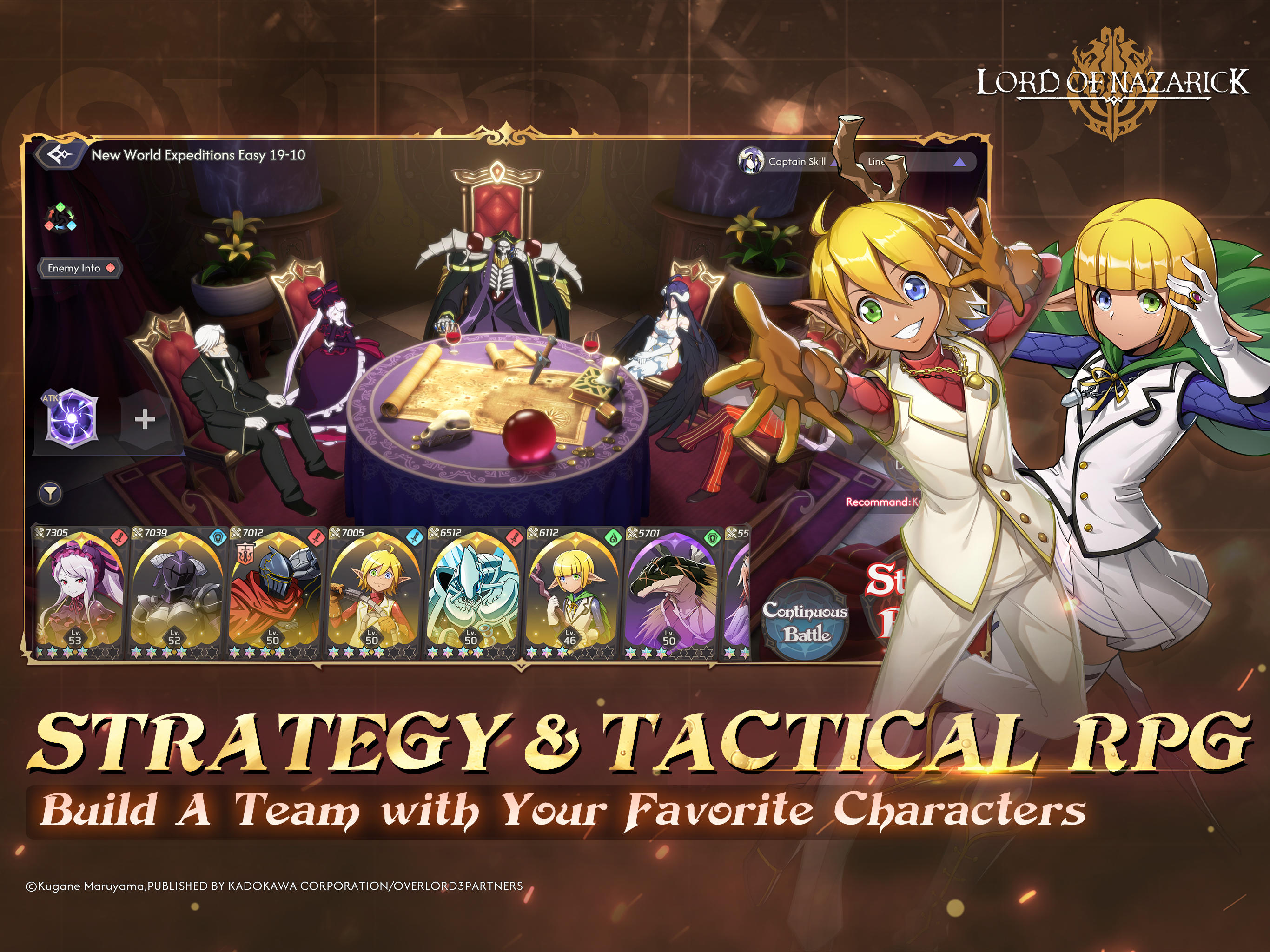 Lord of Nazarick Game Screenshot