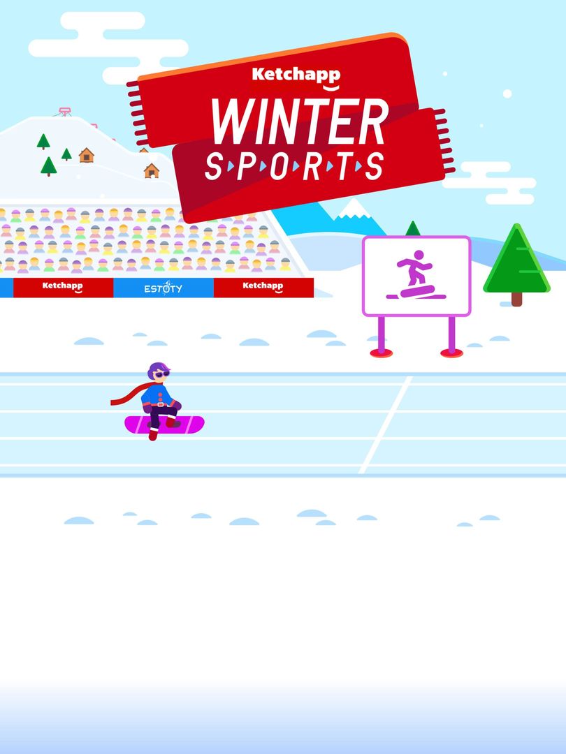 Ketchapp Winter Sports遊戲截圖